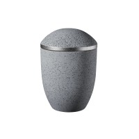 PURE BIOLEHM Urne granit silber