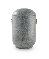 Granit Light Grey hellgrau passende Aschekapsel incl