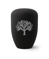 Karat Motiv Baum aus SwarovskiKristallen Crystal Tiefschwarz