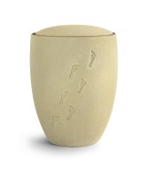 Keramik Edition Florentina Ceramica Oberfläche Sand Spuren im Sand vertieft