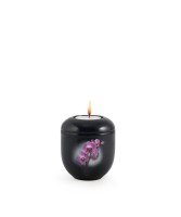 Fall in Leaves  Design PorzellanGedenklicht Orchidee Exklusivserie Fleur Noire